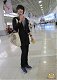 ユン・シユン、空港ファッションもキム・タックのように