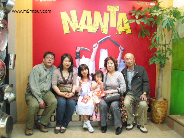 『ナンタ公演』　ご家族いつまでも元気でお幸せに、お父様の可愛い笑顔～!＾＠来年もお見せくださいね。ミちゃん・ユちゃんも～ね。